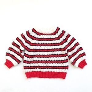 Zara fancy collection chunky knit sweater EUC 6-7Y
